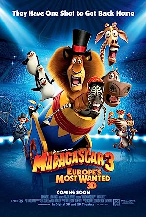 Madagascar 3: Europe's Most Wanted (2012) มาดากัสการ์ 3 ข้ามป่าไปซ่าส์ยุโรป